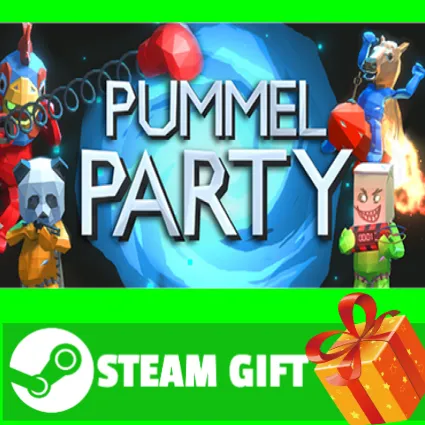 ⭐ ️ ВСЕ СТРАНЫ+РОССИЯ ⭐ ️ Pummel Party Steam Gift 🟢