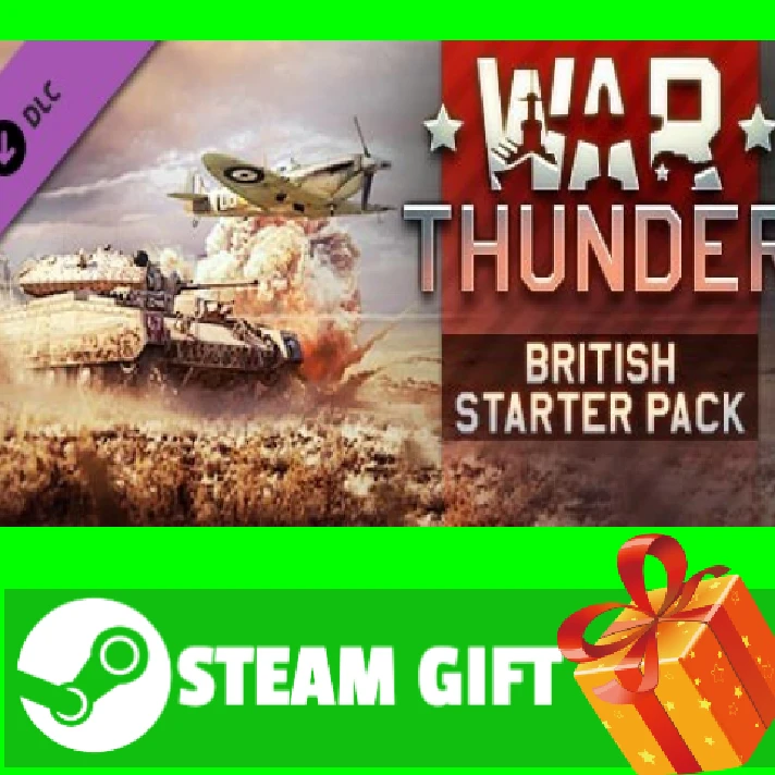 ⭐️ All REGIONS⭐️War Thunder -British Starter Pack Gift