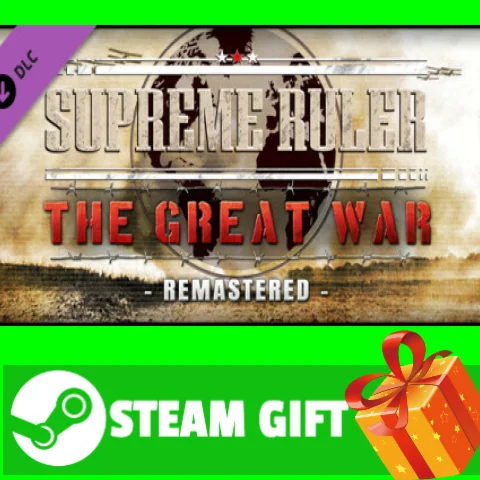 ⭐️ Supreme Ruler The Great War Remastered DLC STEAM GIF