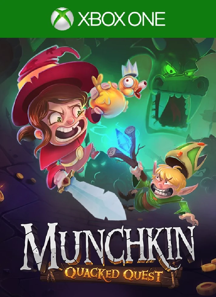 💥MUNCHKIN: QUACKED QUEST XBOX ONE/X|S PC KEY🔑