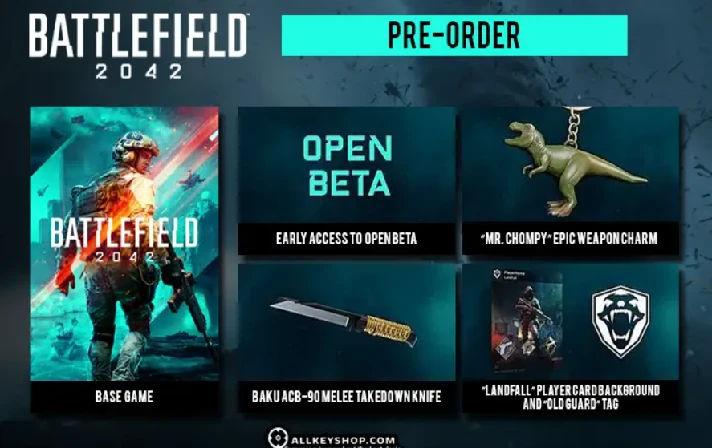 🔥Battlefield 2042 Pre-Order Bonus  🔑  Origin Key