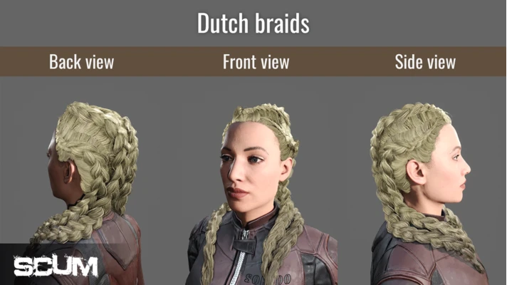 SCUM Female Hair Pack (DLC) 🔑STEAM KEY 🔥RUSSIA+CIS*