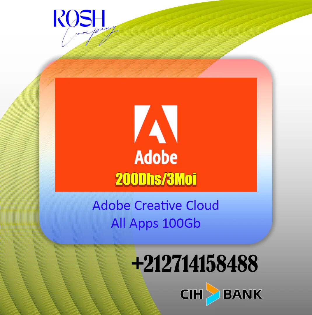 Adobe Creative Cloud All App на 100 ГБ на 3