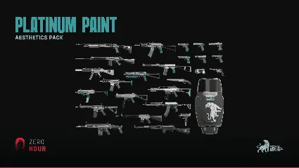 Zero Hour - Aesthetics Pack "Platinum" DLC STEAM РОССИЯ
