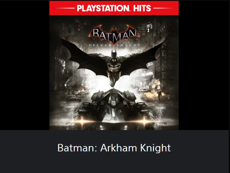 Batman: Arkham Knight  PS4/PS5 ТR