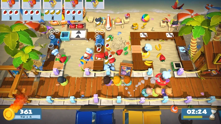 Overcooked! 2 - Surf ´n´ Turf DLC * STEAM RU🔥