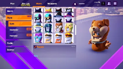 Worms Rumble - Cats  Dogs Double Pack DLC