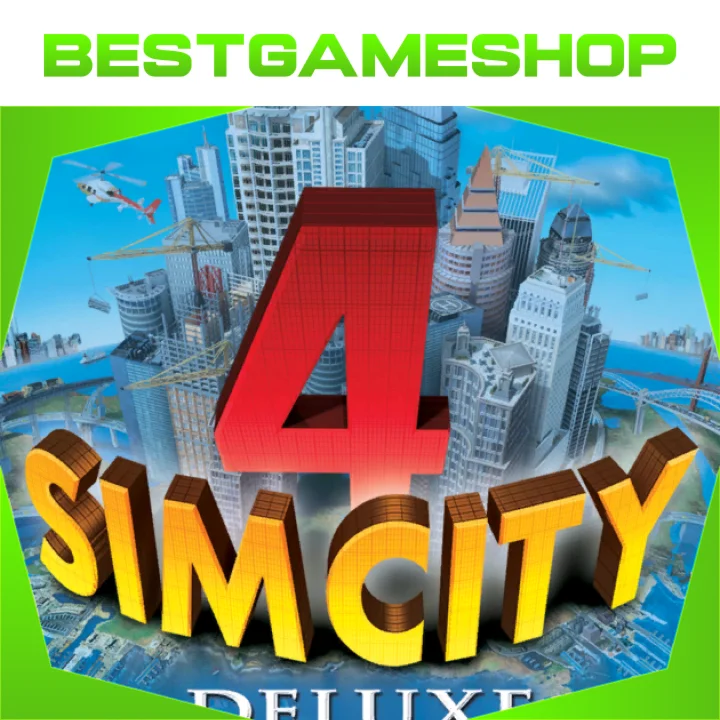  SimCity 4 Deluxe Edition - 100% Гарантия 