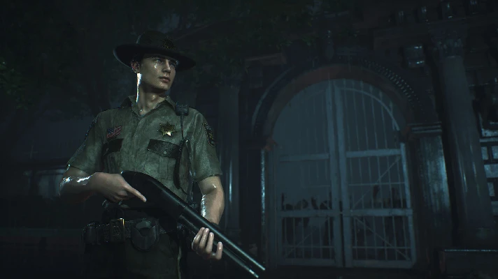 RESIDENT EVIL 2 - Leon Costume: Arklay Sheriff DLC