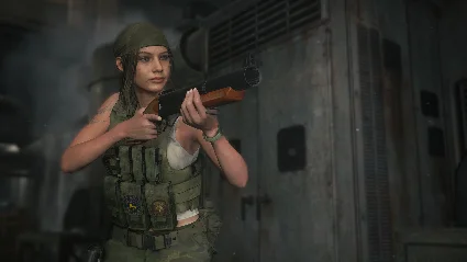 RESIDENT EVIL 2 - Claire Costume: Military DLC