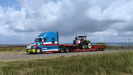 American Truck Simulator - Farm Machinery АВТОДОСТАВКА STEAM РОССИЯ