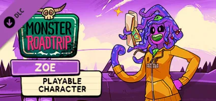 Monster Roadtrip Playable character - Zoe 💎 DLC STEAM