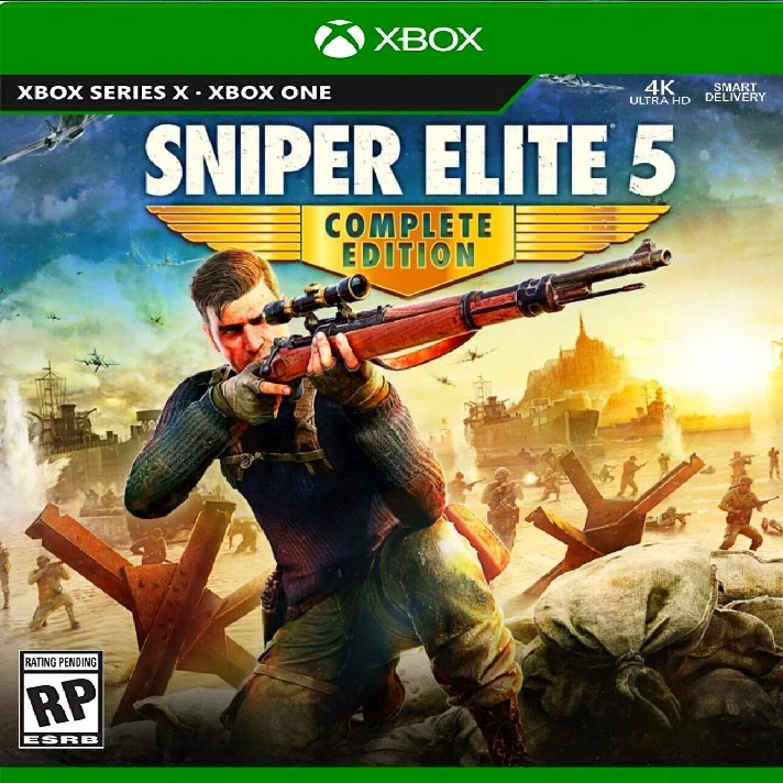 🌍Sniper Elite 5 Complete Edition XBOX + PC KEY🔑 +🎁