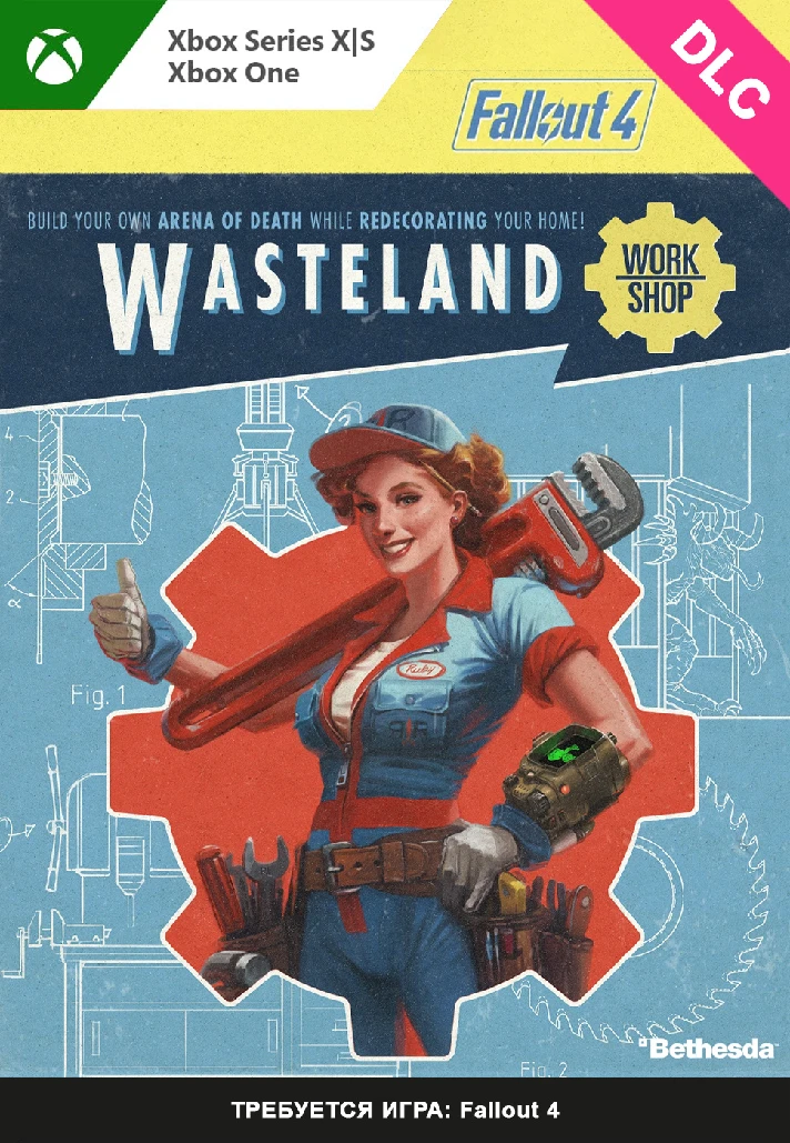 Fallout 4: Wasteland Workshop XBOX One & X|S 🔑 Key DLC