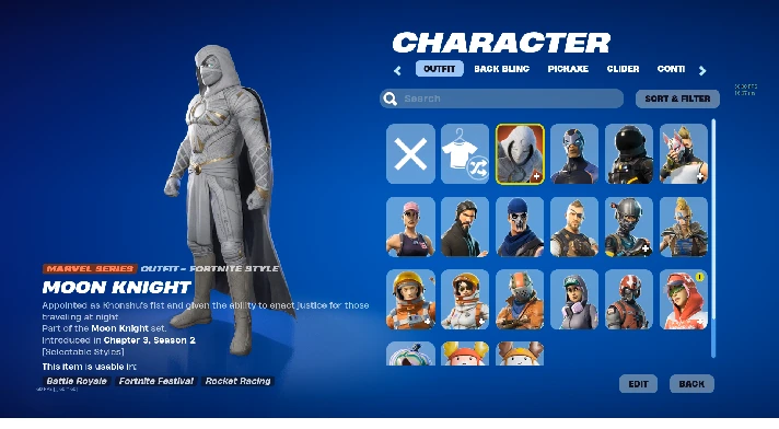 FORTNITE🎮OG STW SEASON 3 ACCOUNT |MOONKNIGHT| + MAIL