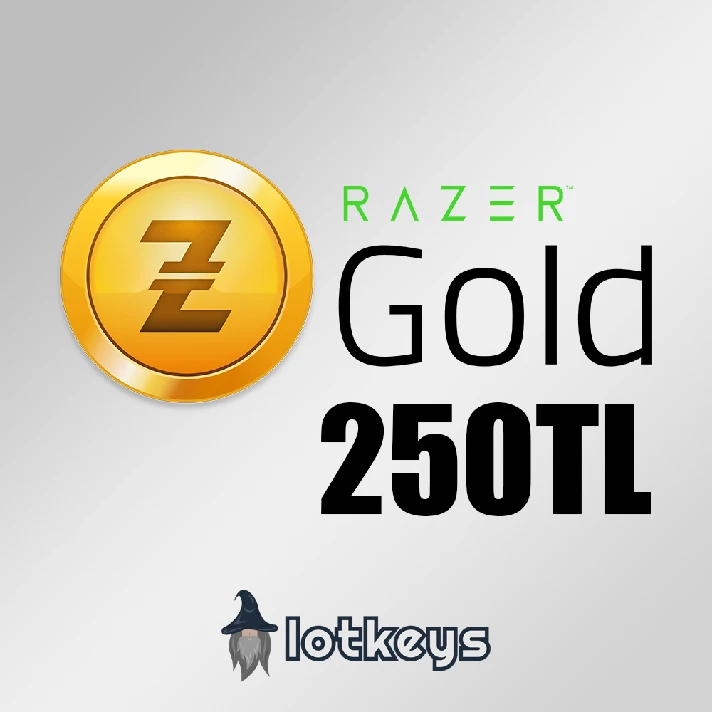 🇹🇷Razer Gold 250 TL-TRY Gift Card🇹🇷