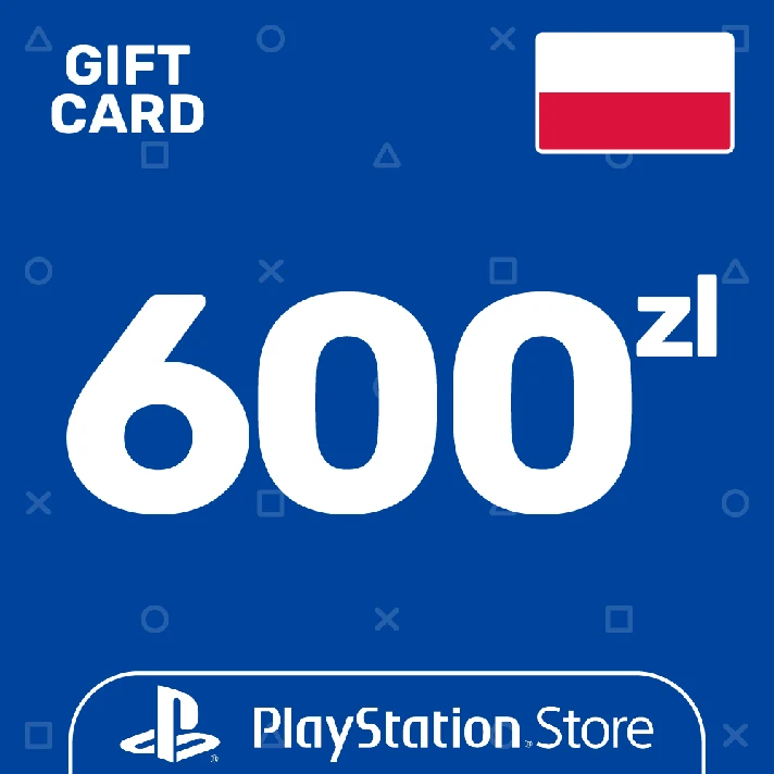 ⭐️PSN Top Up Card 600 PLN Poland