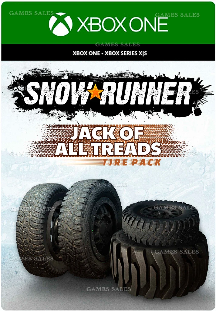 ✅❤️SNOWRUNNER - JACK OF ALL TREADS TIRE PACK❤️XBOX🔑KEY