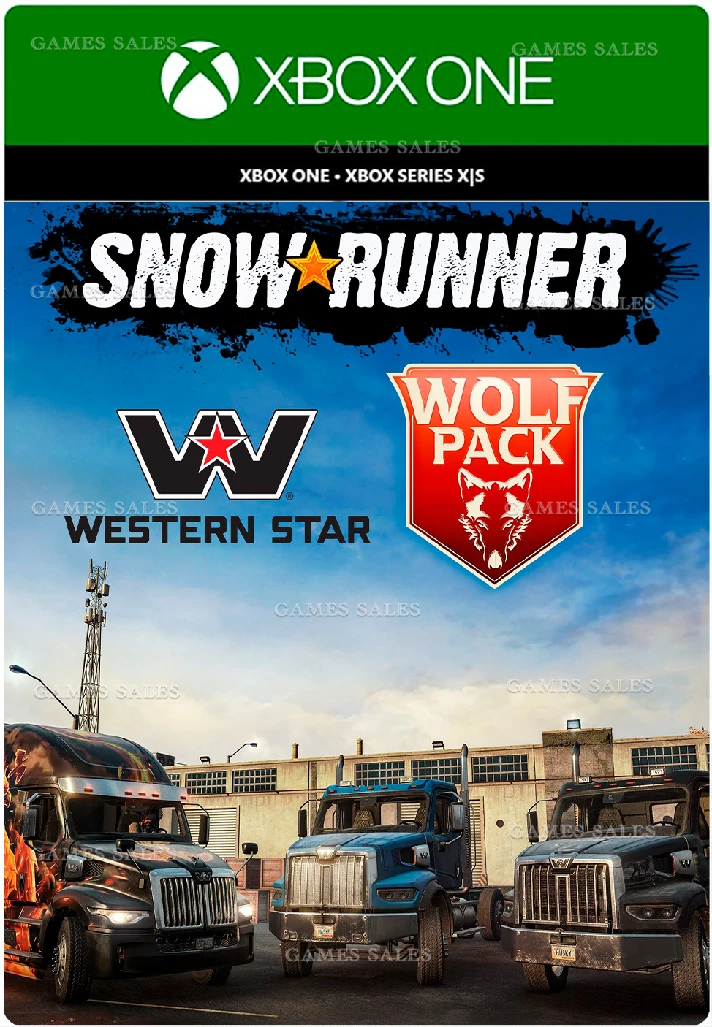 ✅❤️SNOWRUNNER - WESTERN STAR WOLF PACK❤️XBOX🔑KEY