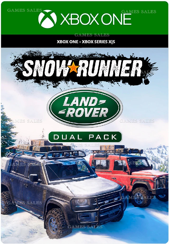 ✅❤️SNOWRUNNER - LAND ROVER DUAL PACK❤️XBOX ONE|XS🔑KEY+