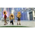 KEYRoblox Flaming Hot Chip Head