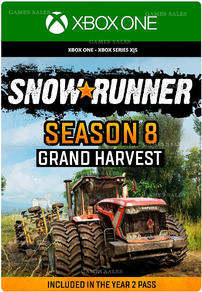 ✅❤️SNOWRUNNER - SEASON 8: GRAND HARVEST❤️XBOX🔑KEY