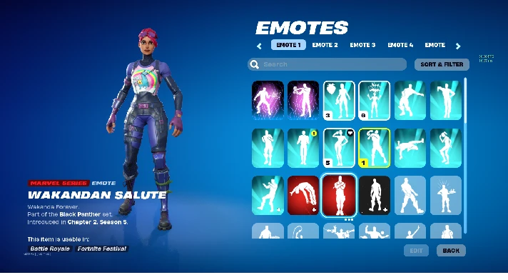 FORTNITE🎮64+ SKINS ACCOUNT |LOSERFRUIT DRIFT| + MAIL