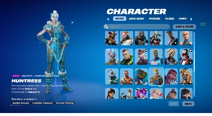 FORTNITE🎮64+ SKINS ACCOUNT |LOSERFRUIT DRIFT| + MAIL