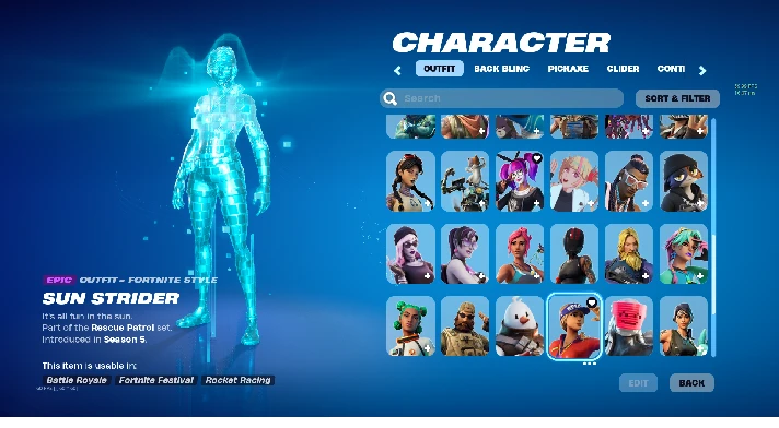 FORTNITE🎮64+ SKINS ACCOUNT |LOSERFRUIT DRIFT| + MAIL