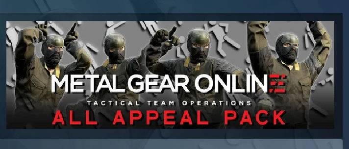 METAL GEAR ONLINE: ALL APPEAL PACK DLC 💎 STEAM GIFT RU