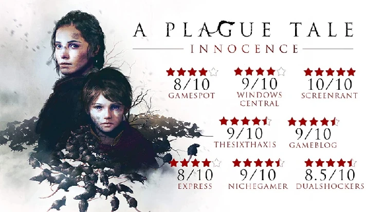 A Plague Tale: Innocence 🍒Epic Games🟢Full Data Change