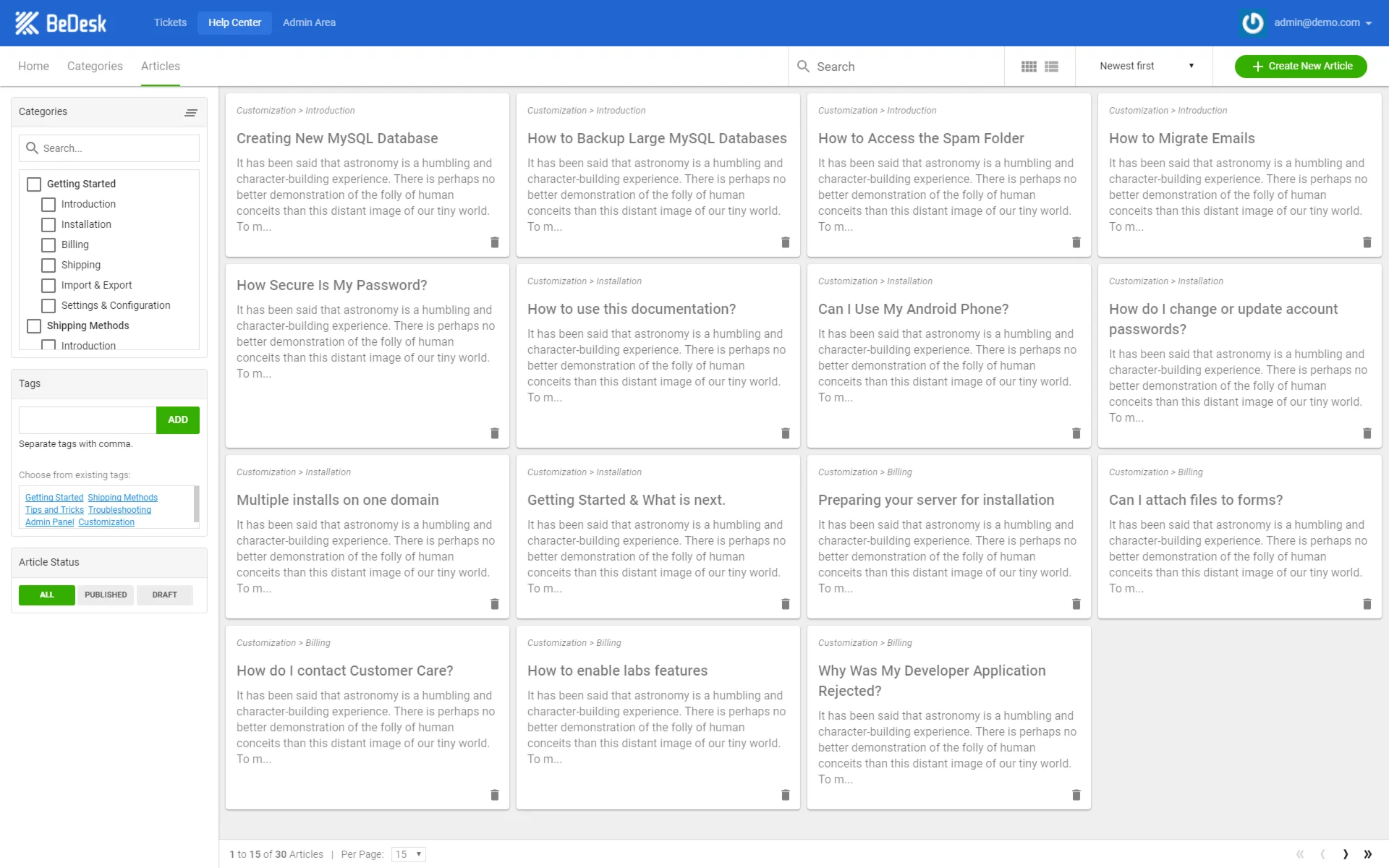 BeDesk - Customer Support Software & Helpdesk