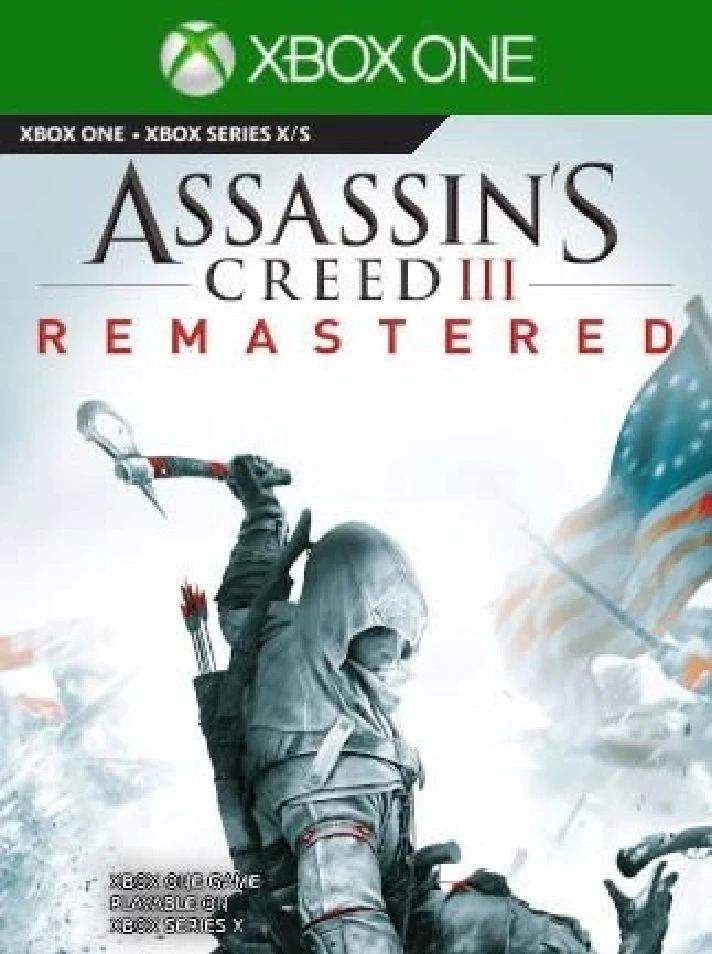 ASSASSIN´S CREED III REMASTERED XBOX ONE  SERIES X/S