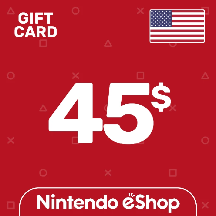 ⭐️Nintendo eShop 45$ (USD) USA