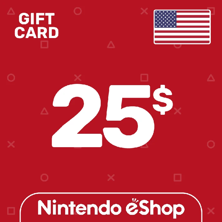 ⭐️Nintendo eShop 25$ (USD) USA