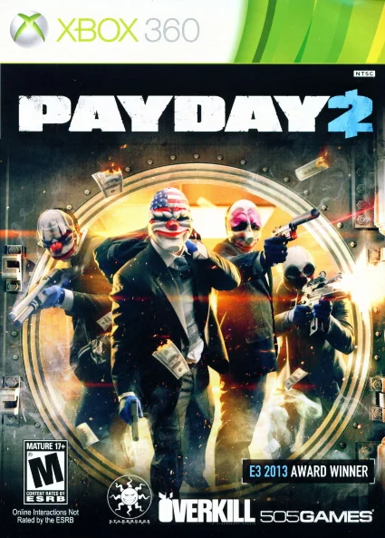 22 XBOX 360 Payday 2 + Farming Simul + Resident Evil