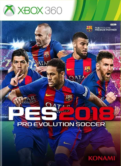 31 XBOX 360 Pro Evolution Soccer 2018 + Virtua Fighter 5 Final Showdown