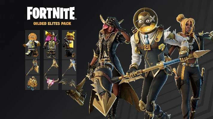 Fortnite - Gilded Elites Pack  🔵[XBOX ONE, X|S] KEY