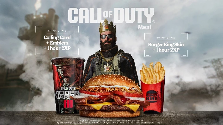 🍔BURGER OPERATOR SKIN COMPLETE SET⭐Modern Warfare 3