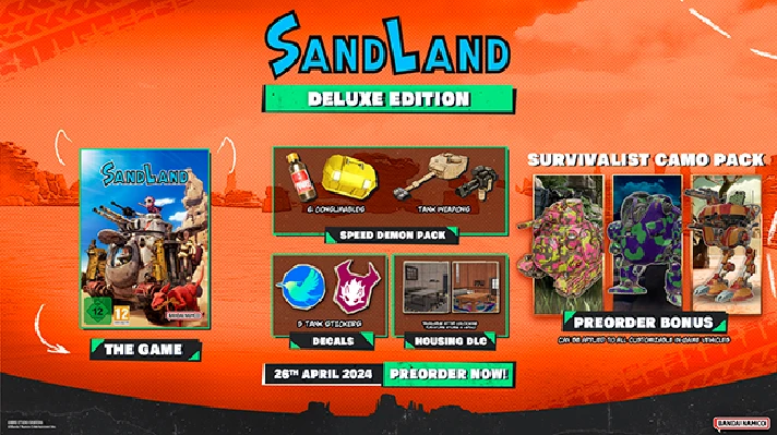 SAND LAND Deluxe Edition STEAM GIFT ☑️