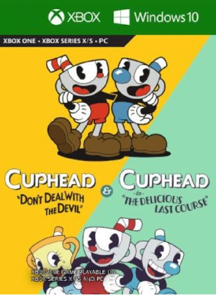 CUPHEAD + THE DELICIOUS LAST COURSE ✅(XBOX/PC) KEY🔑