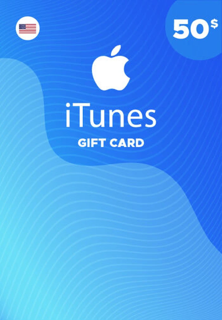 🍎Apple gift card iTunes 50 USD USA🍎