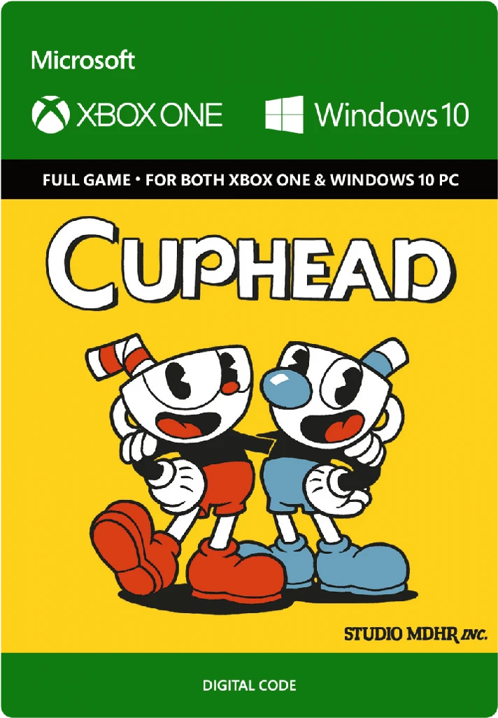 🔥Cuphead Xbox One, series + PC KEY🔑