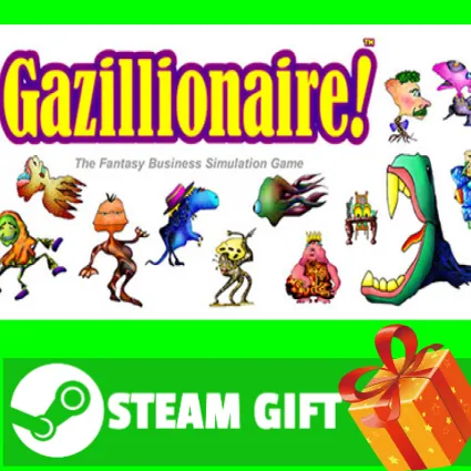 ⭐ ️ВСЕ СТРАНЫ+РОССИЯ ⭐ ️ Gazillionaire STEAM GIFT