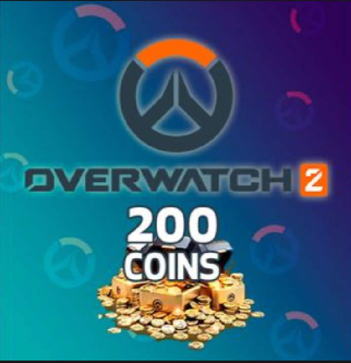 🔑✅ 200 /1000 Coins Overwatch 2 ✅ CDK - Global