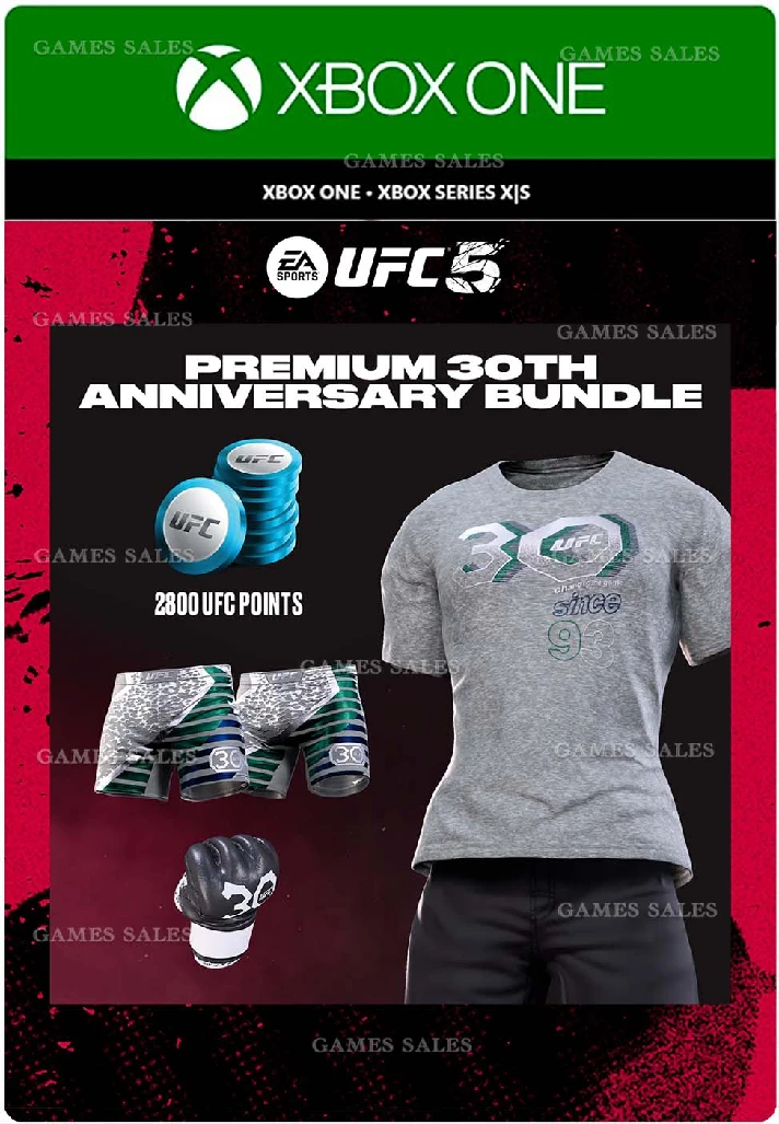 ✅❤️UFC® 5 - PREMIUM 30TH ANNIVERSARY BUNDLE❤️XBOX🔑KEY