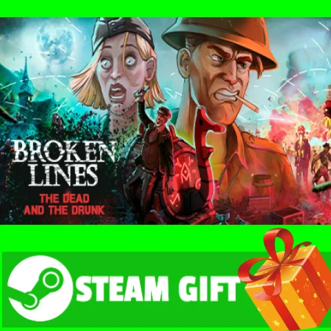 ⭐️ВСЕ СТРАНЫ+РОССИЯ⭐️ Broken Lines STEAM GIFT
