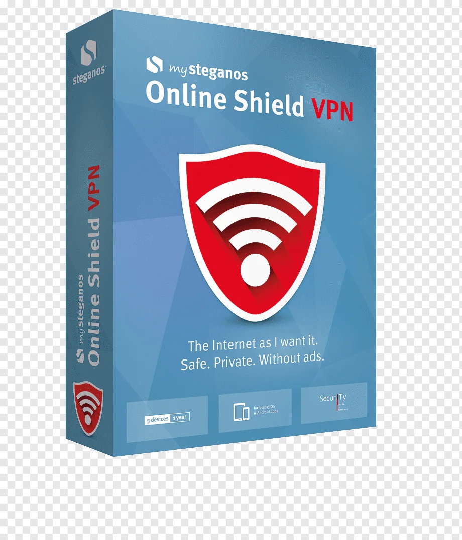 Steganos VPNOnline Shield (Windows) account (1 year)