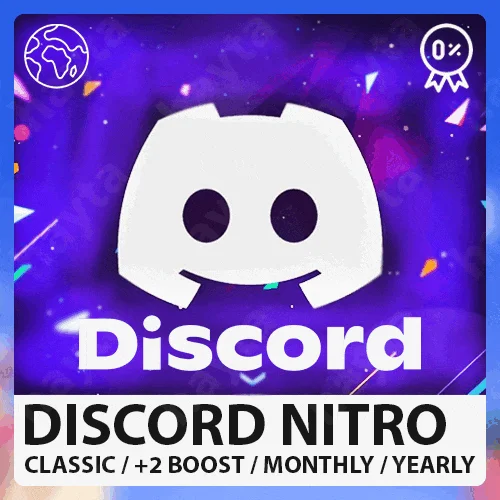 ⭐DISCORD NITRO / 1-12 МЕСЯЦ / ПО ВСЕМУ МИРУ