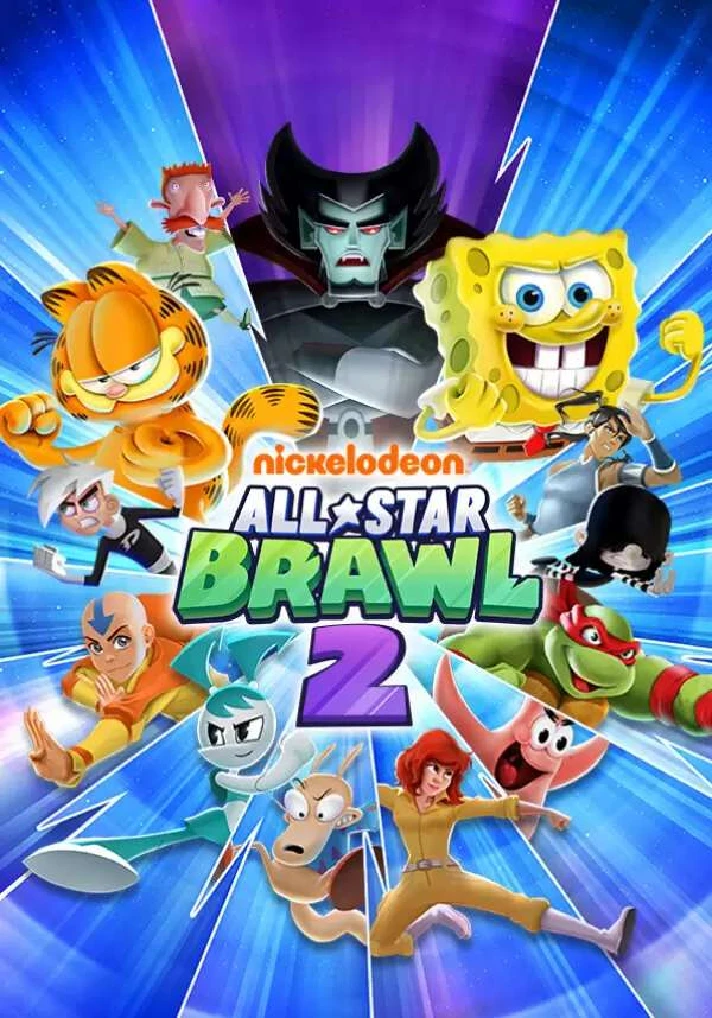 🔶Nickelodeon All-Star Brawl 2(WW)Steam